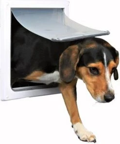 Trixie 2-Weg Hondenluik Wit - M-XL 39 X 45 CM -Hondenbenodigdheden 1000x1200 3