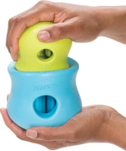 West Paw Toppl Zogoflex - Uitdagend En Sterk Speelgoed Voor Honden - Slowfeeder - Vulbaar Met Voer Of Snacks - Kleur: Groen, Maat: Large -Hondenbenodigdheden 1001x1200 3
