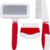 YUNICS® Hondenborstel Set - Hondenkam - Klittenkam – Slicker - Borstelset – Hondenhaar - Haarverzorging - Dierenverzorging - 3 Delig -Hondenbenodigdheden 1010x1200 1