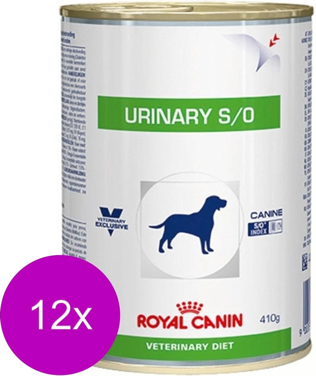 Royal Canin Urinary S/O Hond - 12 X 410 G Blikken 3 Royal Canin Urinary S/O Hond - 12 X 410 G Blikken