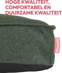 Snoozle Orthopedische Hondenmand - Zacht En Luxe Hondenkussen - Hondenbed - Wasbaar - Hondenmanden - 100 X 70 Cm - Groen -Hondenbenodigdheden 1017x1200