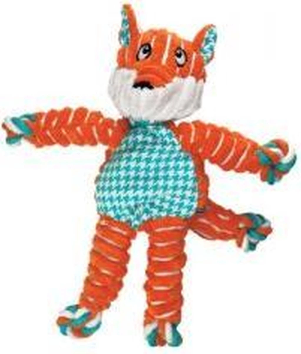 Kong Floppy Knots Vos 20,5x23,5x9 Cm 11 Kong Floppy Knots Vos 20,5x23,5x9 Cm - Afbeelding 9