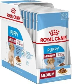 Royal Canin Shn Medium Puppy Pouch - Hondenvoer - 10 X 140 G 39 Royal Canin Shn Medium Puppy Pouch - Hondenvoer - 10 X 140 G -Hondenbenodigdheden 1029x1200 4
