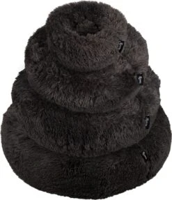 District 70 FUZZ - Hondenmand Comfortabel En Zacht Pluche - Zand, Oudroze, Donkergrijs En Lichtgrijs In S/M/L/XL - Maat: Medium, Kleur: Zand -Hondenbenodigdheden 1034x1200 2