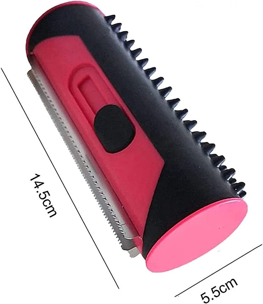 Ondervacht Kam- Hond Borstel - Klittenkam Voor Honden En Katten – Verwijderd Klitten En Voorkomt Verharing- Hondenkam Langharig - Hondenborstel Kortharig- Huisdierborstel - Vachtverzorging- Hondenborstel Rood 8 Ondervacht Kam- Hond Borstel - Klittenkam Voor Honden En Katten – Verwijderd Klitten En Voorkomt Verharing- Hondenkam Langharig - Hondenborstel Kortharig- Huisdierborstel - Vachtverzorging- Hondenborstel Rood - Afbeelding 6