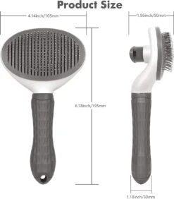 Igoods Kattenborstel - Kattenhaar Verwijderaar - Ontpluizer - Grijs 12 Igoods Kattenborstel - Kattenhaar Verwijderaar - Ontpluizer - Grijs -Hondenbenodigdheden 1050x1200 1