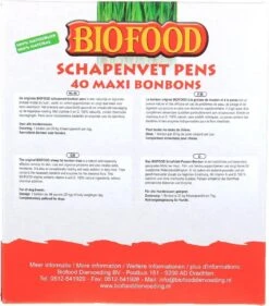 Biofood BF Petfood Schapenvet Bonbons Pens 40 Stuks 8 Biofood BF Petfood Schapenvet Bonbons Pens 40 Stuks -Hondenbenodigdheden 1055x1200