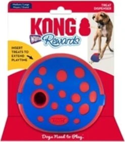 Kong Rewards Wally Blauw / Rood - 12.5X12.5X12.5 CM -Hondenbenodigdheden 1056x1200 2