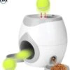 Ceka - Automatische Ballenwerper Hond - Met Voer / Beloning Systeem - Honden Speelgoed Intelligentie - Inclusief 2 Tennisbalen + Voerschep -Hondenbenodigdheden 1057x1200 1