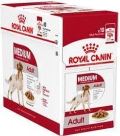 Royal Canin Shn Medium Adult Pouch - Hondenvoer - 10 X 140 G 20 Royal Canin Shn Medium Adult Pouch - Hondenvoer - 10 X 140 G -Hondenbenodigdheden 1064x1200