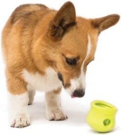 West Paw Toppl Zogoflex - Uitdagend En Sterk Speelgoed Voor Honden - Slowfeeder - Vulbaar Met Voer Of Snacks - Kleur: Groen, Maat: Large -Hondenbenodigdheden 1074x1200 3
