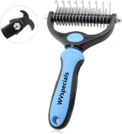 Professionele 2-Zijdige Ondervacht Kam Voor Hond En Kat – Hondenborstel – Kattenborstel - Hondenkam –Anti Klit - Haarverwijderaar Voor Huisdieren - Pijnloos - – Klittenkam – Verwijdert Klitten – Voorkomt Haaruitval – Black Friday - Sinterklaas -Hondenbenodigdheden 1093x1200 1