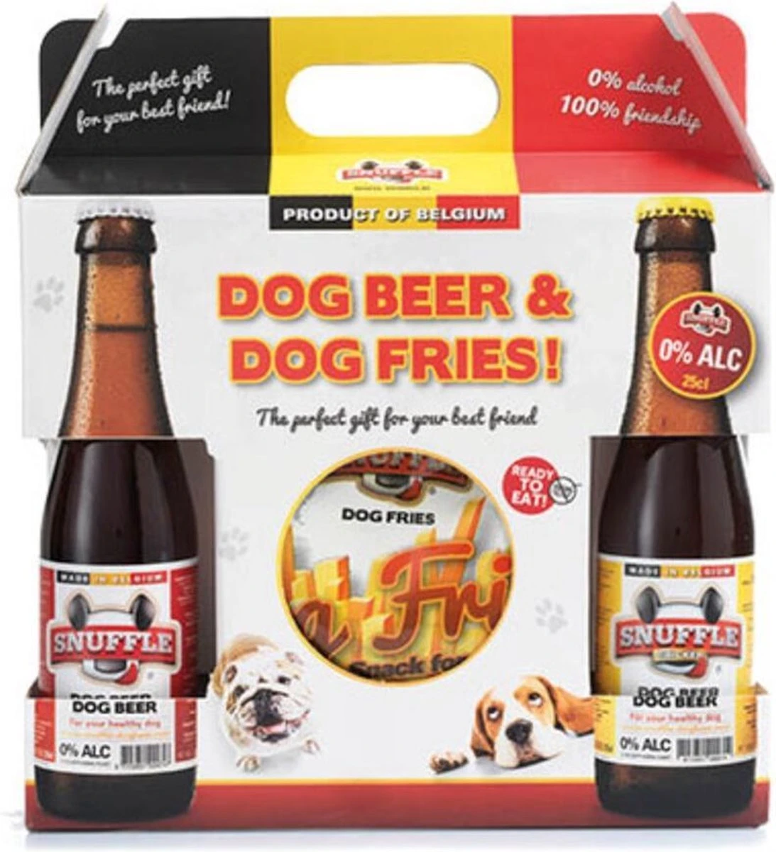 Snuffle Giftbox Hondenbier En Hondenfrieten 3 Snuffle Giftbox Hondenbier En Hondenfrieten