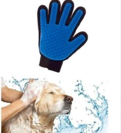 Merkloos Vachtverzorgingshandschoen -Hondenbenodigdheden 1098x1200