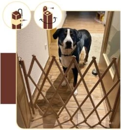 Merkloos Traphekje Voor Honden (vouwhekje / Schaarhekje / Harmonica Hekje) 7 Merkloos Traphekje Voor Honden (vouwhekje / Schaarhekje / Harmonica Hekje) -Hondenbenodigdheden 1113x1200 1