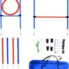 Merkloos Honden Agility Set - 23-delig - Agility Voor De Hond - Agility - Honden Parcours - Honden Training - Rood/Blauw -Hondenbenodigdheden 1114x1200 2