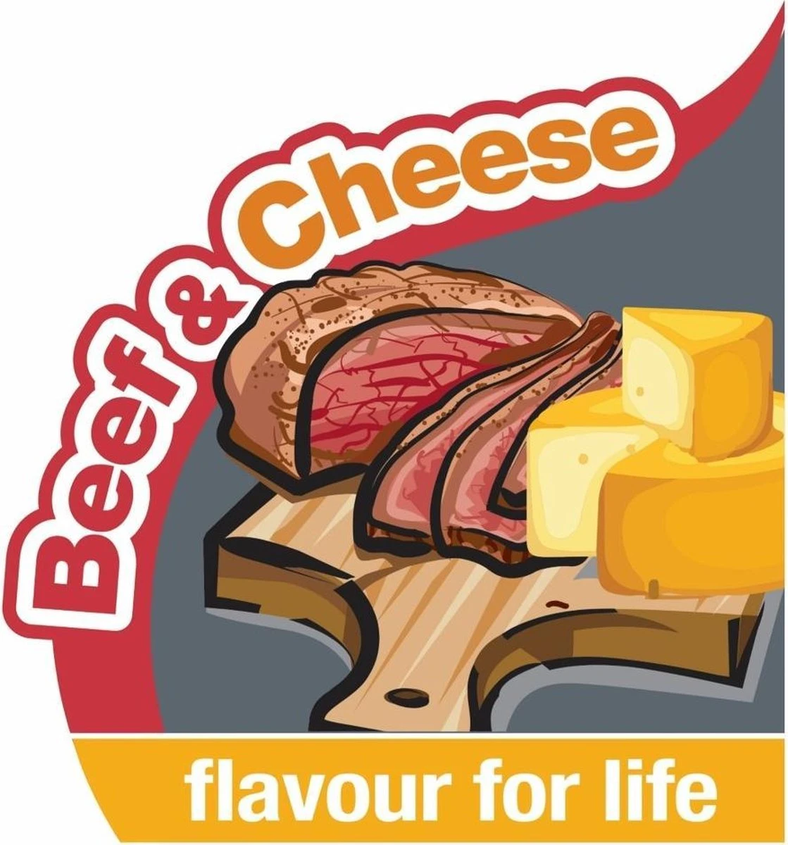 Nylabone Extreme Kauwbot Met Rund- En Kaassmaak - Voor Krachtige Kauwers - In S/M/XL - X-Large 6 Nylabone Extreme Kauwbot Met Rund- En Kaassmaak - Voor Krachtige Kauwers - In S/M/XL - X-Large - Afbeelding 4