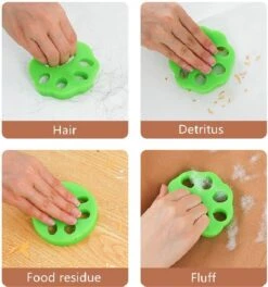 Merkloos Wasmachine Herbruikbare Haarverwijderaar - Huisdierhaar Verwijderaar - Anti Haren - Accessoires Wasmachine - Groen - 1 Stuks -Hondenbenodigdheden 1121x1200 3