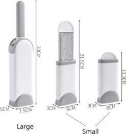 IGOODS - Pet Hair Remover - Hond & Kat Roller Brush - Dubbelzijdig Bont Ontharingsgereedschap Met Zelfreinigende Basis - Reismaatborstel - Voor Kleding - Bank - Tapijt - Autostoel GRIJS 16 IGOODS - Pet Hair Remover - Hond & Kat Roller Brush - Dubbelzijdig Bont Ontharingsgereedschap Met Zelfreinigende Basis - Reismaatborstel - Voor Kleding - Bank - Tapijt - Autostoel GRIJS -Hondenbenodigdheden 1133x1200