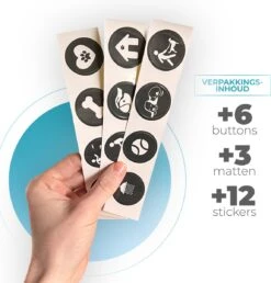 KENN® Hondenpraatknoppen - 6 Stuks - Inclusief Speelmatten - Dog Buttons - Hondenspeelgoed - Opneembare Praatknoppen - Hondentraining - Interactief Hondenspeelgoed 9 KENN® Hondenpraatknoppen - 6 Stuks - Inclusief Speelmatten - Dog Buttons - Hondenspeelgoed - Opneembare Praatknoppen - Hondentraining - Interactief Hondenspeelgoed -Hondenbenodigdheden 1149x1200 6