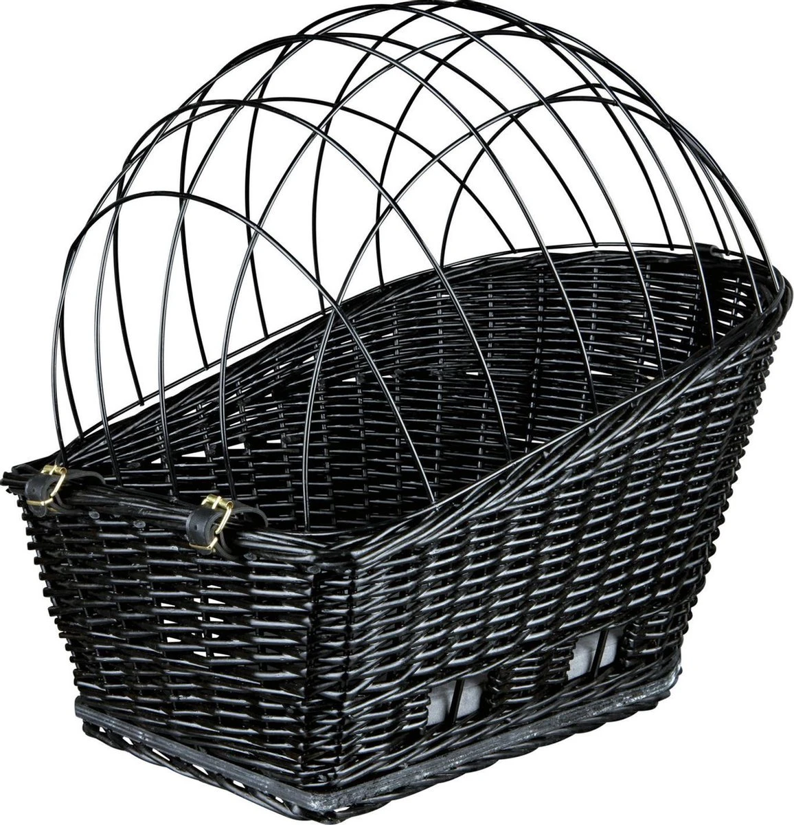 Trixie Fietsmand - Voor Bagagedrager -n35x49x55 Cm - Zwart 3 Trixie Fietsmand - Voor Bagagedrager -n35x49x55 Cm - Zwart