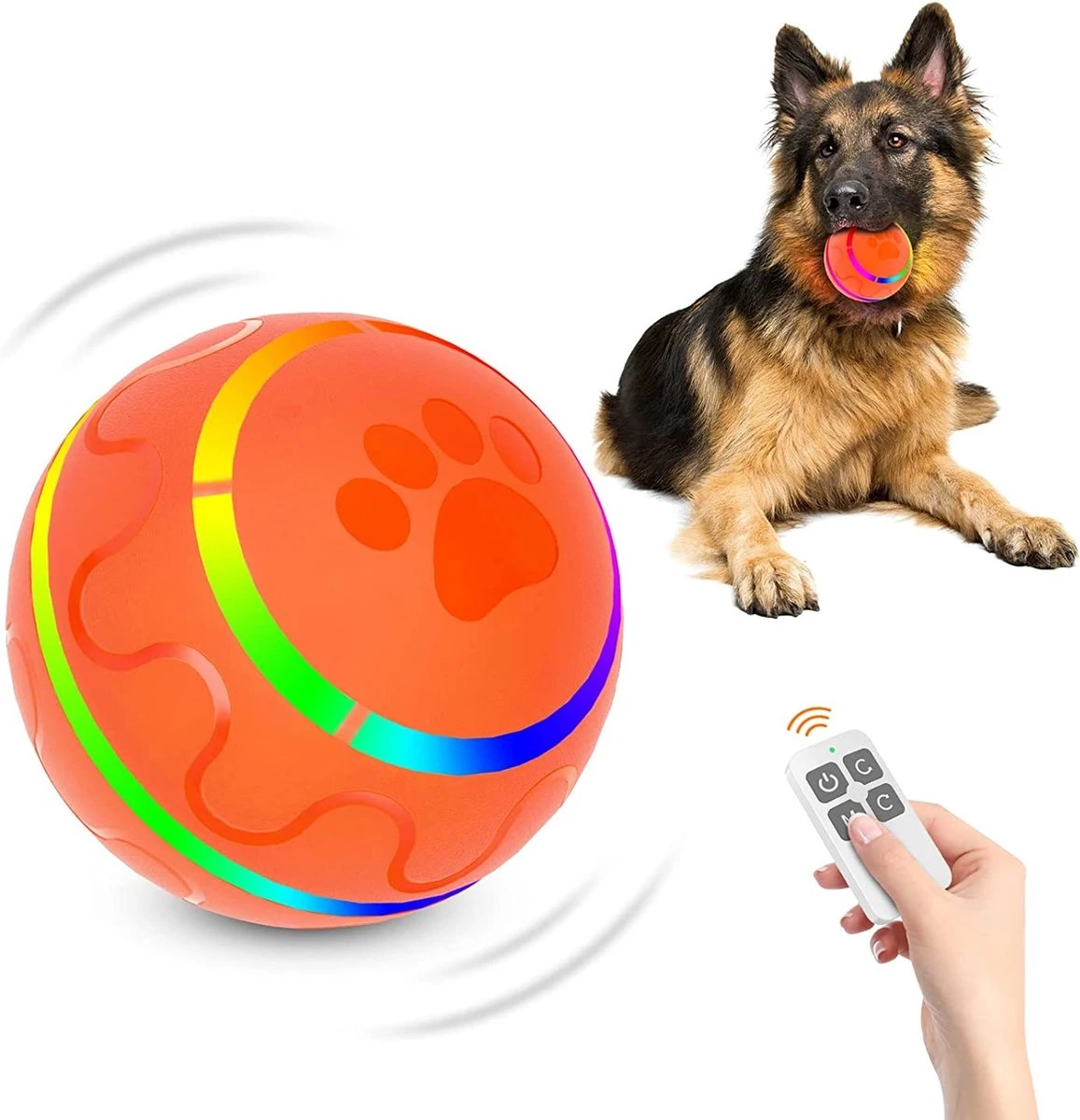 Good Experience Interactieve Hondenbal 3.0 – Honden Speelgoed Intelligentie – Puppy Speelgoed – Hondenspeeltjes – De Enige Die Werkt Met Afstandsbediening – De Veilige Bal Voor Jouw Hond – One Size – Oranje 3 Good Experience Interactieve Hondenbal 3.0 – Honden Speelgoed Intelligentie – Puppy Speelgoed – Hondenspeeltjes – De Enige Die Werkt Met Afstandsbediening – De Veilige Bal Voor Jouw Hond – One Size – Oranje