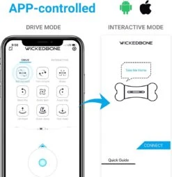 Cheerble Wickedbone|Automatisch Hondenspeeltje|Interactief En Intelligent Speelgoed Voor Honden|App & Bluetooth Bestuurbaar|USB Oplaadbaar -Hondenbenodigdheden 1161x1200 11