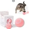 Ceka Goods Automatisch Katten Speeltjes | Zelf Rollende Mini Ballen | Interactief & Intelligentie | Elektrisch Katten Speelgoed | Slimme Katten Speeltjes - Interactieve Zelf Rollende Ballen Voor Katten - Kattenspeeltjes - USB Oplaadbaar- Roze -Hondenbenodigdheden 1167x1200 6