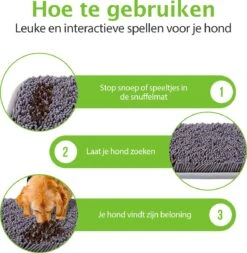 SNOOTS - Snuffelmat Hond - Snuffelmatten Voor Hond En Puppy - Honden Speelgoed Intelligentie - Agility Voor De Hond - Hondentraining - Denkspel Hond - Wasbaar Incl. Zuignappen -Hondenbenodigdheden 1173x1200 10