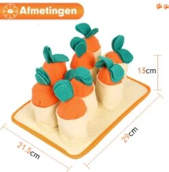 Premium Snuffelmat Voor Hond En Kat - Intelligentie Speelgoed - Snuffel Mat Puppy - IQ Hondenspeeltjes - Educatieve Training Huisdier - Snuffeltrainer Hondenpuzzel - Educatief Speelgoed - Vetalo -Hondenbenodigdheden 1182x1200 4