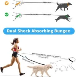 Nobleza Jogging Heupgordel Met Hondenriem 42UOY - Looplijn Met Heupriem Voor Honden -Hondenbenodigdheden 1186x1200