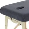 Hoeslaken Massagetafel Grijs- Extra Dik - Badstof Stretch - Met Uitsparing -Hondenbenodigdheden 1186x1200 5