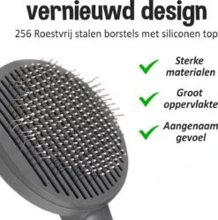 Pakeway Kattenborstel – Hondenborstel – Haarverwijderaar Voor Huisdieren – Kattenkam - Kortharig - Langharig - Inclusief Ebook! -Hondenbenodigdheden 1188x1200 2