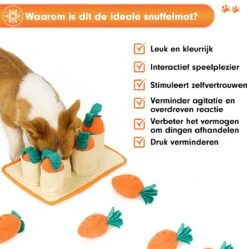 Premium Snuffelmat Voor Hond En Kat - Intelligentie Speelgoed - Snuffel Mat Puppy - IQ Hondenspeeltjes - Educatieve Training Huisdier - Snuffeltrainer Hondenpuzzel - Educatief Speelgoed - Vetalo -Hondenbenodigdheden 1189x1200 12