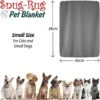 Snug-Rug Huisdier Deken Voor Honden En Katten – Small Slate Grey Kattendeken Hondendeken – Vetbed Hond Bench Bank Fleece Kat Dierendeken Kattendekentjes Kattendekentje Dierenmat Hondenmat Plaid Kattendekens Kattenplaid