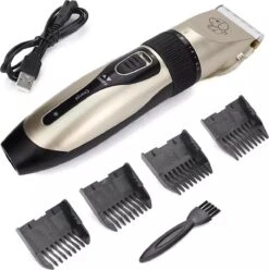 Merkloos Professionele Dierentondeuse - Scheerapparaat Voor Honden En Katten - Trimmer - 4 Opzetstukken - Oplaadbaar - Draadloos - Stil - Verschillende Haar En Vachtlengtes - Haartrimmer - Hondentrimmer - Honden Trimmer - Honden Knippen - Haren Knippen -Hondenbenodigdheden 1194x1200 4