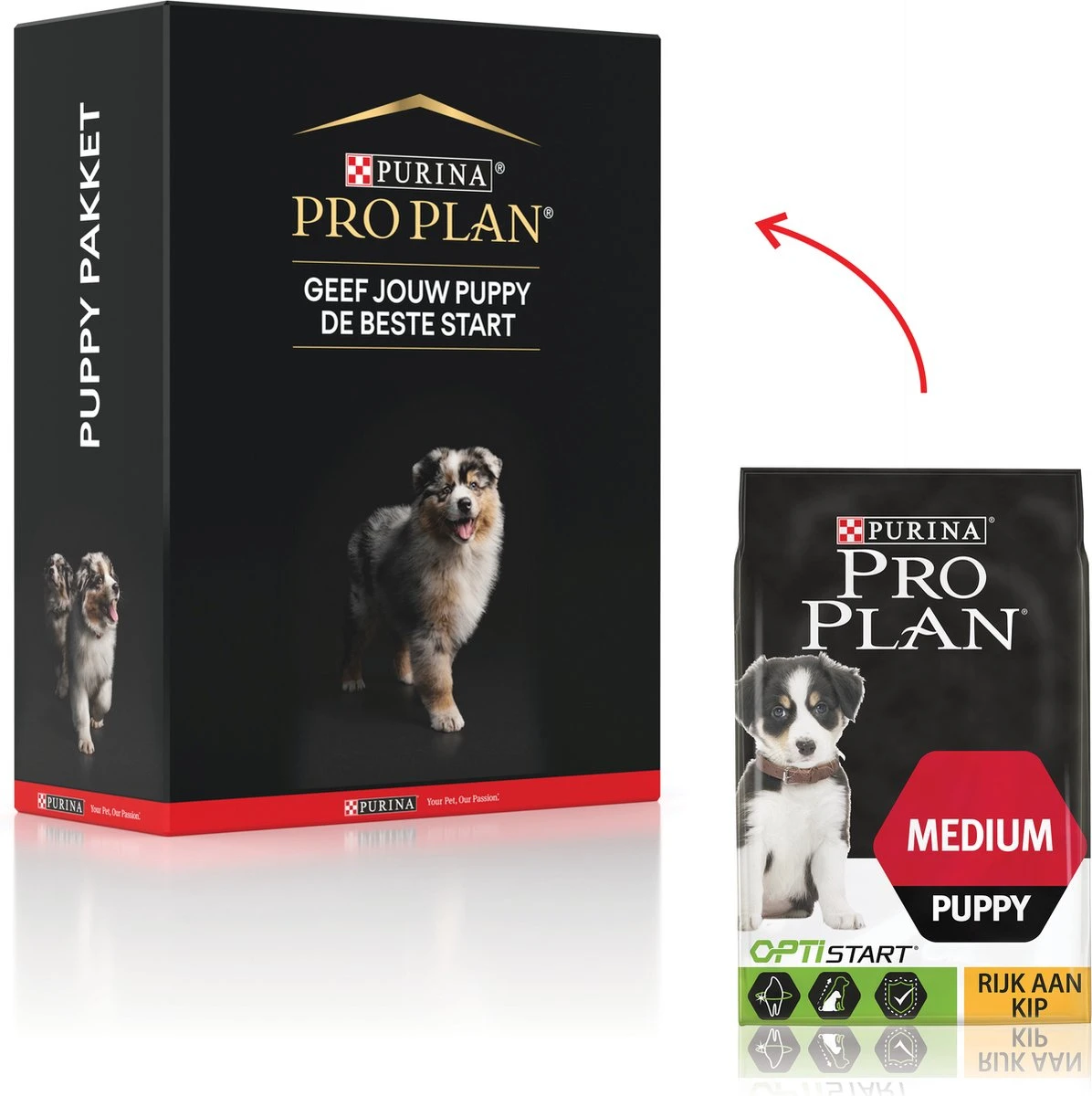 Pro Plan Puppy Medium Hondenvoer - Puppypakket 3kg 3 Pro Plan Puppy Medium Hondenvoer - Puppypakket 3kg