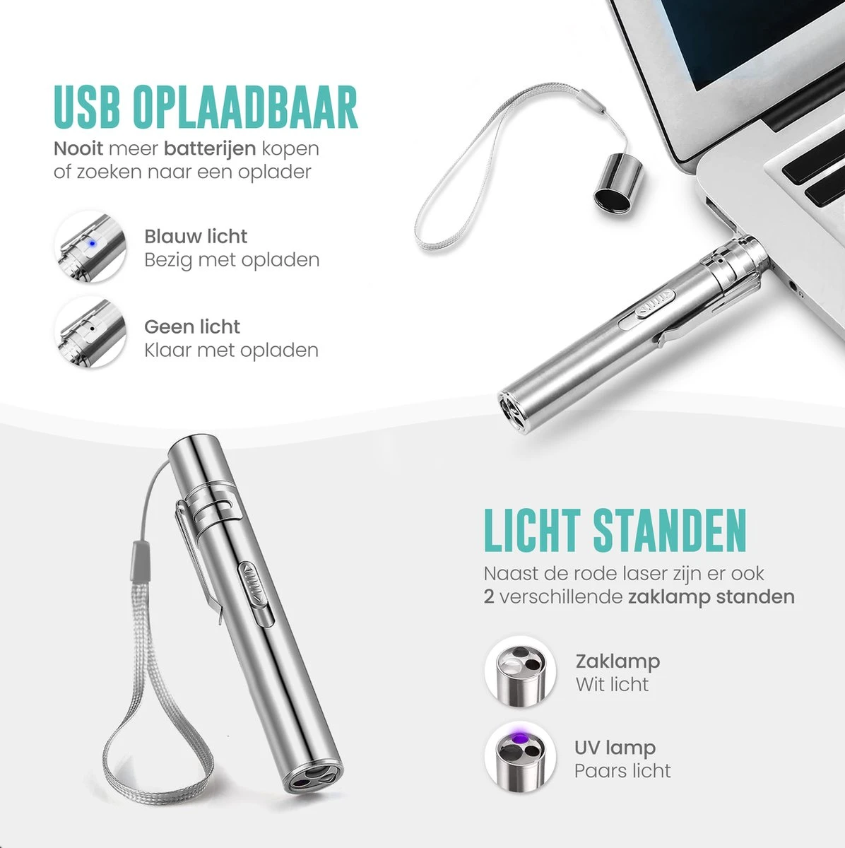 Mittense Laserpen Rood - Gratis E-book En Kat Springveren 5 Mittense Laserpen Rood - Gratis E-book En Kat Springveren - Afbeelding 3