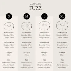 District 70 FUZZ - Hondenmand Comfortabel En Zacht Pluche - Zand, Oudroze, Donkergrijs En Lichtgrijs In S/M/L/XL - Maat: Medium, Kleur: Zand -Hondenbenodigdheden 1198x1200 31