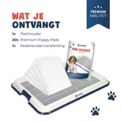JC Pets Premium Pad Houder Met Rooster - Inclusief 20 Puppy Training Pads - Hondentoilet - Zindelijkheidstraining Hond 19 JC Pets Premium Pad Houder Met Rooster - Inclusief 20 Puppy Training Pads - Hondentoilet - Zindelijkheidstraining Hond -Hondenbenodigdheden 1199x1200 8