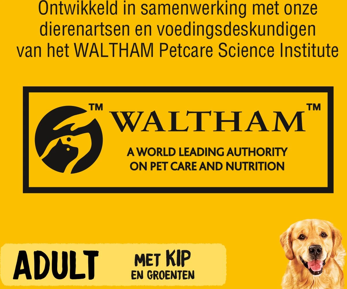 Pedigree Adult Honden Droogvoer - Kip - 10 Kg 6 Pedigree Adult Honden Droogvoer - Kip - 10 Kg - Afbeelding 4