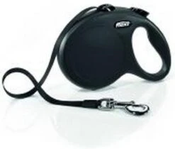 Flexi Classic Tape - Zwart - M - 5 M -Hondenbenodigdheden 1200x1022 1
