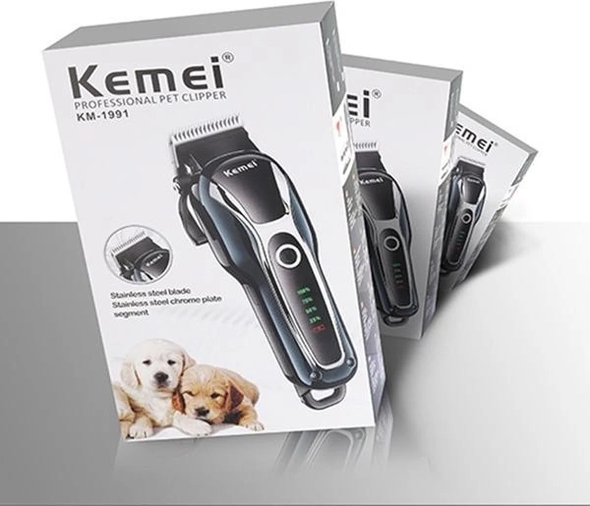 Merkloos Dierentondeuse + Haren Verwijderaar - Scheerapparaat Voor Honden En Katten - 4 Opzetstukken - Oplaadbaar - Draadloos - Stil - Verschillende Haar En Vachtlengtes - Hondentrimmer - Honden Trimmer - Honden Knippen - Haren Knippen 6 Merkloos Dierentondeuse + Haren Verwijderaar - Scheerapparaat Voor Honden En Katten - 4 Opzetstukken - Oplaadbaar - Draadloos - Stil - Verschillende Haar En Vachtlengtes - Hondentrimmer - Honden Trimmer - Honden Knippen - Haren Knippen - Afbeelding 4