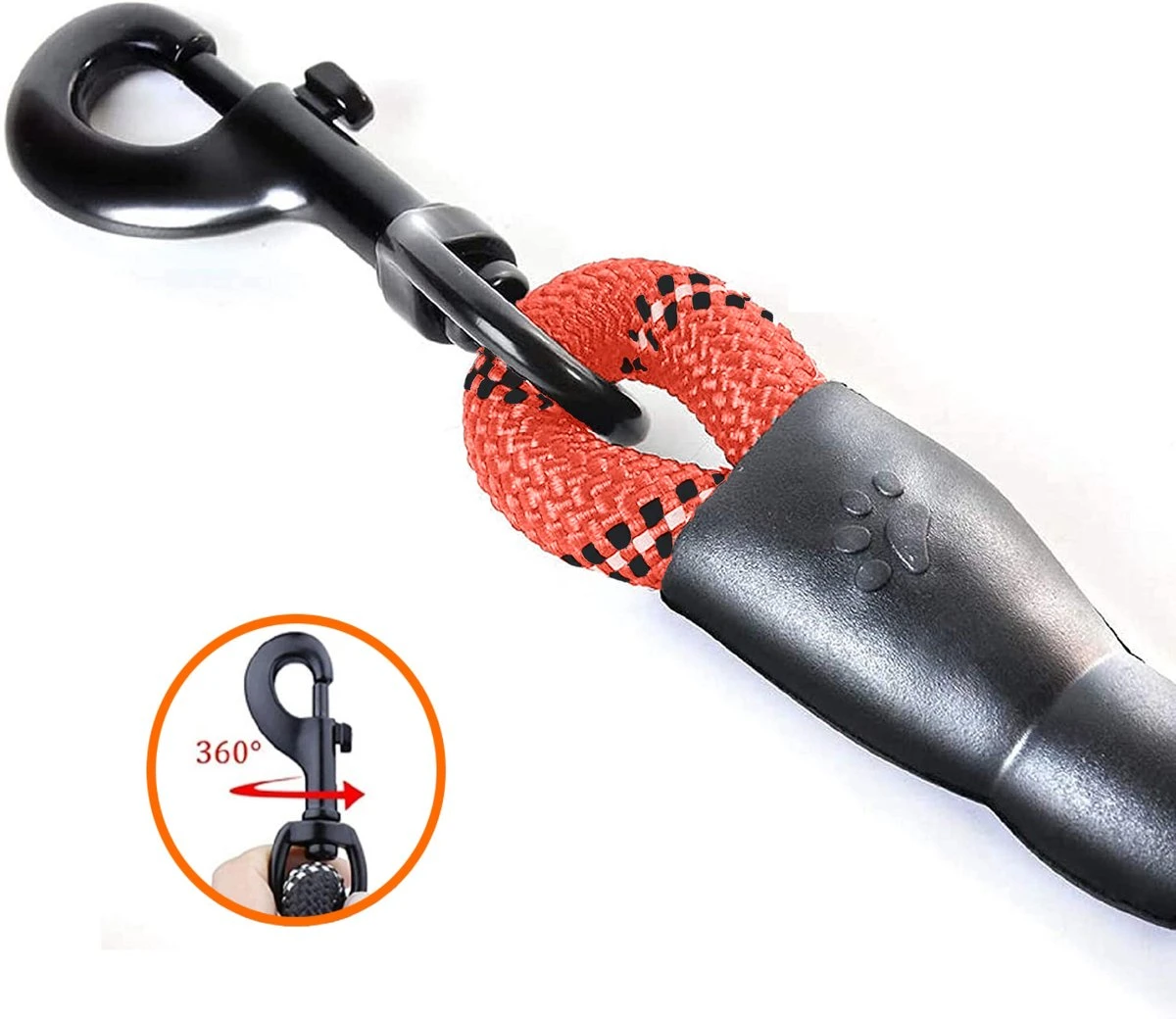 Comfortabele Hondenriem Met Gevoerd Handvat – Stevige Nylon Hondenlijn – Riem Voor Honden 4 Comfortabele Hondenriem Met Gevoerd Handvat – Stevige Nylon Hondenlijn – Riem Voor Honden - Afbeelding 2