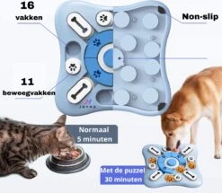 Joyha Honden Interactieve Speelgoed | Vierkant | Puzzel | Puppy | Dog | Intelligentie -Hondenbenodigdheden 1200x1046 3