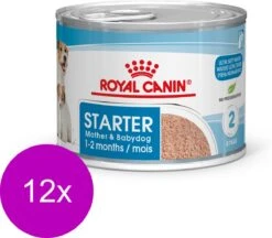 Royal Canin Starter Mousse Mother & Babydog - Puppy-Hondenvoer - 12 X 195 G -Hondenbenodigdheden 1200x1047 4