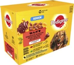 Pedigree Senior In Gelei Honden Natvoer - Vlees En Gevogelte In Gelei - 48 X 100 Gr -Hondenbenodigdheden 1200x1048 4