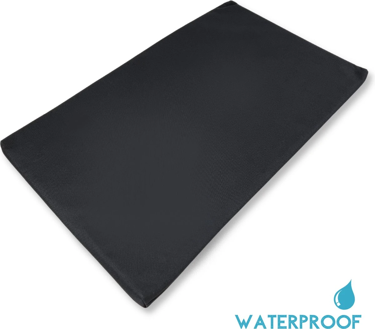 Topmast Waterproof Benchkussen - Nylon - Zwart - 60 X 45 Cm - Benchmat - Benchmatras - Waterafstotend - Hondenkussen 4 Topmast Waterproof Benchkussen - Nylon - Zwart - 60 X 45 Cm - Benchmat - Benchmatras - Waterafstotend - Hondenkussen - Afbeelding 2