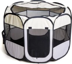 Dogs&Co Puppyren Opvouwbaar Grijs 90x90x60cm In Handige Draagtas 13 Dogs&Co Puppyren Opvouwbaar Grijs 90x90x60cm In Handige Draagtas -Hondenbenodigdheden 1200x1057 3