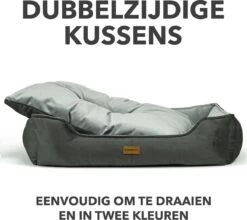 Primeplus Grote Hondenmand XL - Grijs - 100x80x20 CM - Orthopedische Hondenmanden - Hondenkussen 24 Primeplus Grote Hondenmand XL - Grijs - 100x80x20 CM - Orthopedische Hondenmanden - Hondenkussen -Hondenbenodigdheden 1200x1071 3